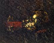 Chase, William Merritt Still Life with Brass Bowl USA oil painting artist